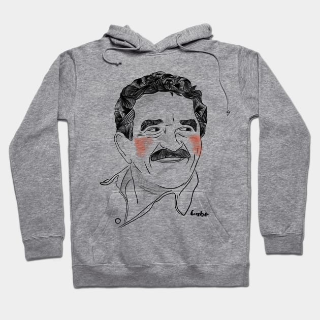 Gabo :: Gabriel Garcia Marquez Hoodie by ladinoariel